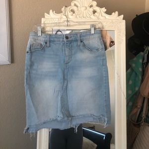 Jean skirt